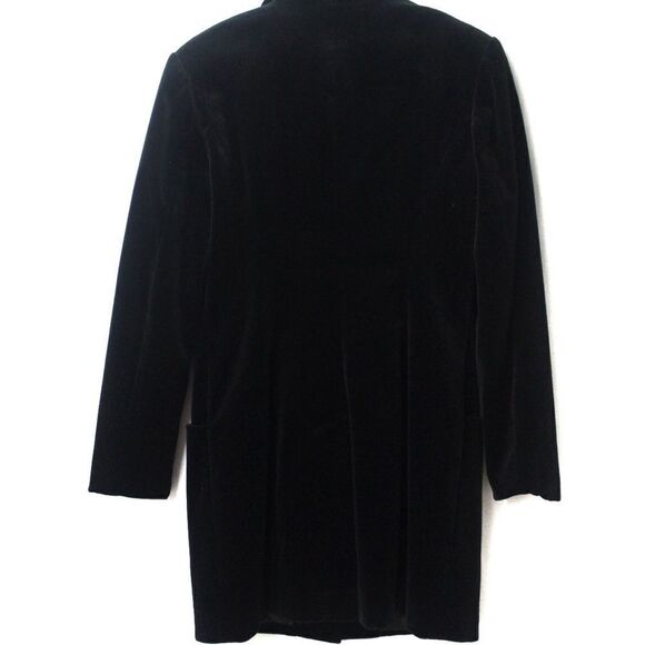 Vintage GC Guess Collection Black Trench Coat 8 - Picture 2 of 14